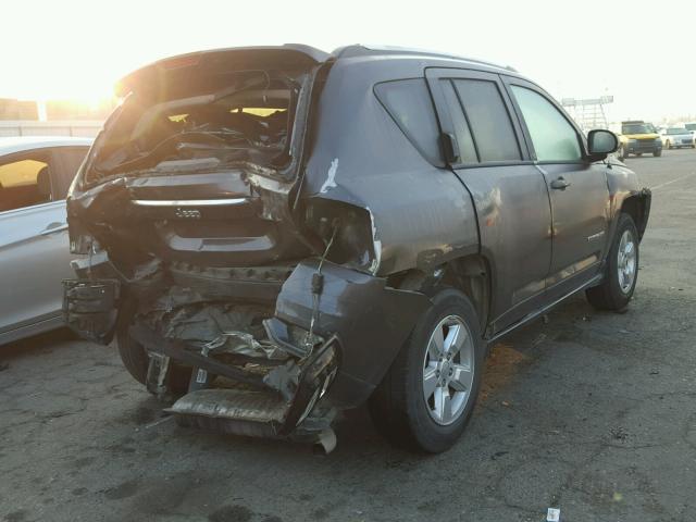 1C4NJCBA7ED800661 - 2014 JEEP COMPASS SP CHARCOAL photo 4