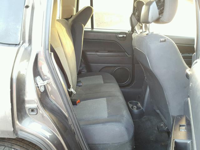 1C4NJCBA7ED800661 - 2014 JEEP COMPASS SP CHARCOAL photo 6