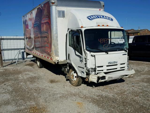 54DB4W1B2FS807161 - 2015 ISUZU NPR WHITE photo 1