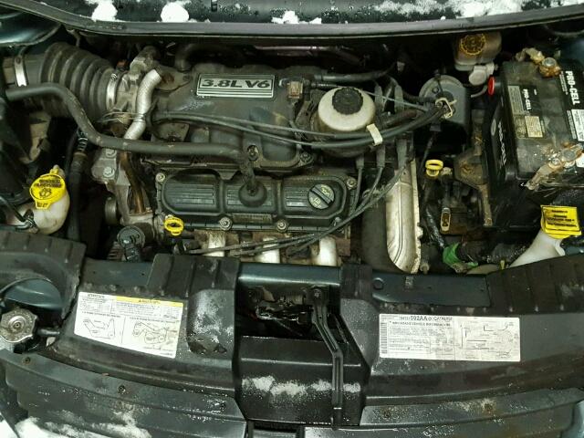 2D4GP44L06R827648 - 2006 DODGE GRAND CARA BLUE photo 7