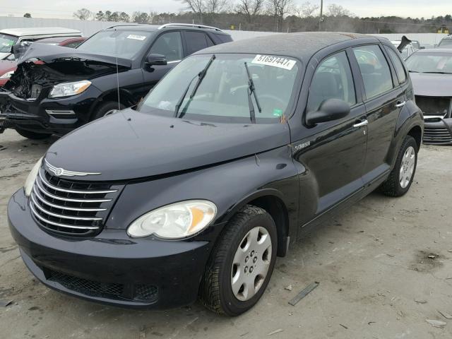 3A4FY58B76T280933 - 2006 CHRYSLER PT CRUISER BLACK photo 2