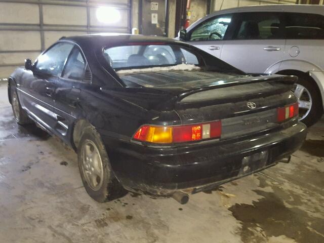 JT2SW21M9N0015438 - 1992 TOYOTA MR2 BLACK photo 3