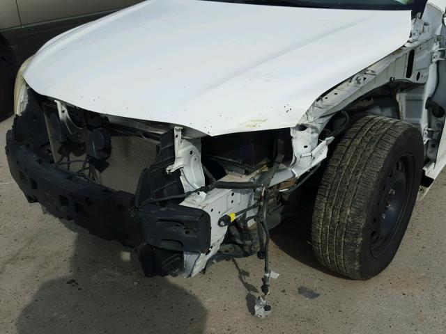 4T1BE46K89U884233 - 2009 TOYOTA CAMRY BASE WHITE photo 9