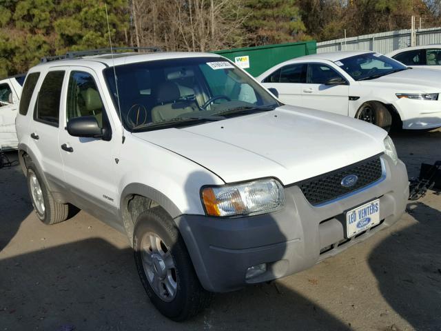 1FMYU03132KD53038 - 2002 FORD ESCAPE XLT WHITE photo 1