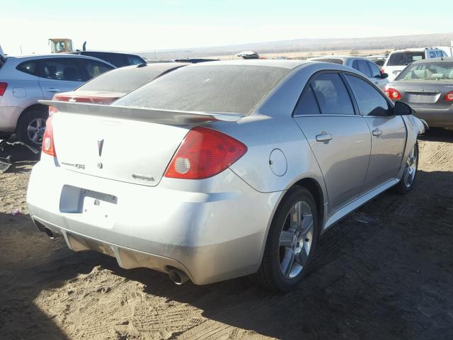 1G2ZM577984152976 - 2008 PONTIAC G6 GXP SILVER photo 4