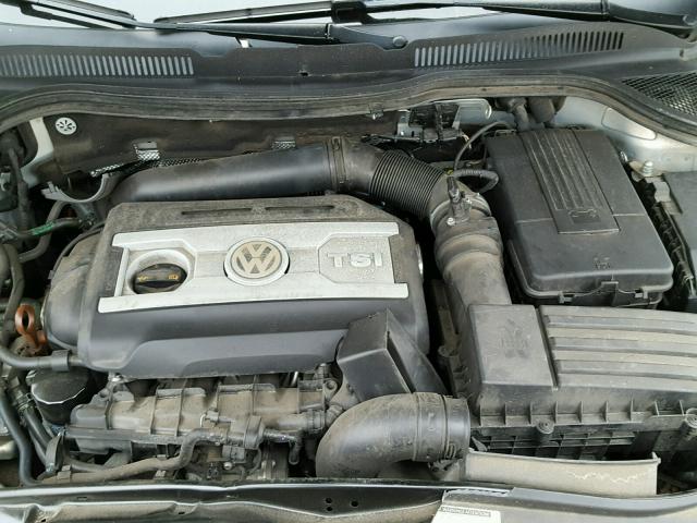 WVWMN7AN9BE719856 - 2011 VOLKSWAGEN CC SPORT SILVER photo 7