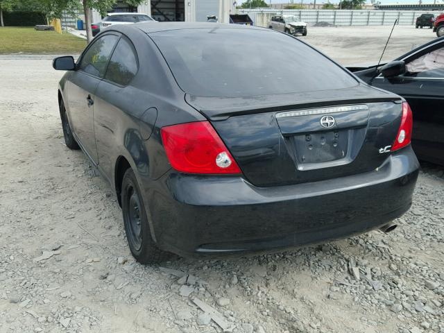 JTKDE177570155853 - 2007 TOYOTA SCION TC CHARCOAL photo 3