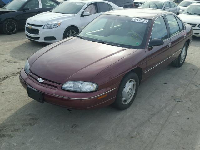 2G1WL52M2W9105113 - 1998 CHEVROLET LUMINA BAS MAROON photo 2