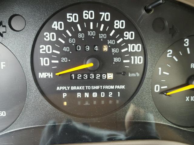 2G1WL52M2W9105113 - 1998 CHEVROLET LUMINA BAS MAROON photo 8