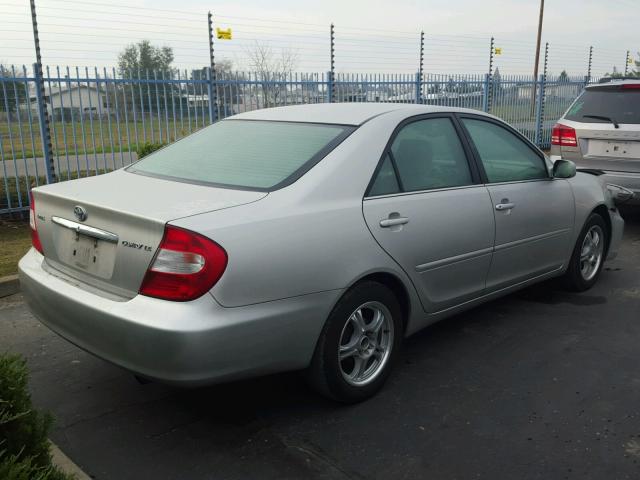 4T1BE32K13U759209 - 2003 TOYOTA CAMRY LE თაფლისფერი ფოტო 4