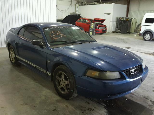 1FAFP4046YF132291 - 2000 FORD MUSTANG BLUE photo 1