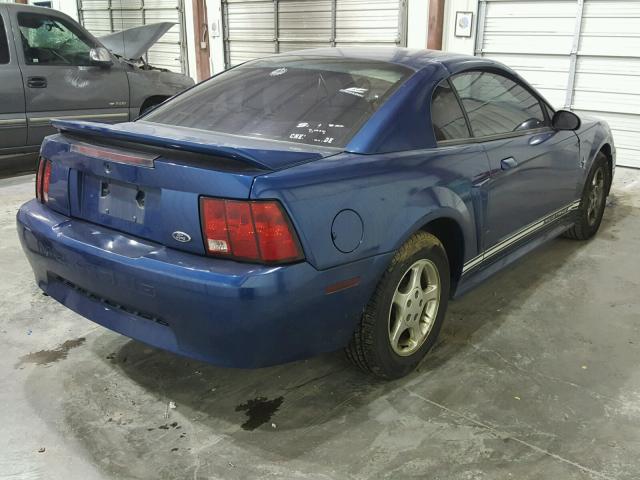 1FAFP4046YF132291 - 2000 FORD MUSTANG BLUE photo 4