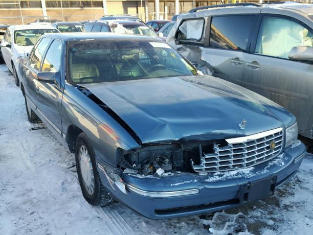 1G6KD54Y0XU768996 - 1999 CADILLAC DEVILLE BLUE photo 1