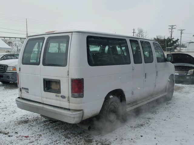 1FBNE3BL4DDA73469 - 2013 FORD ECONOLINE WHITE photo 4