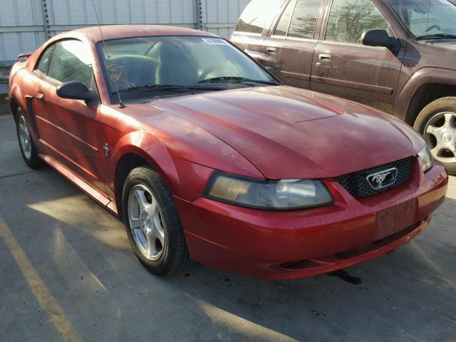 1FAFP40433F431942 - 2003 FORD MUSTANG RED photo 1