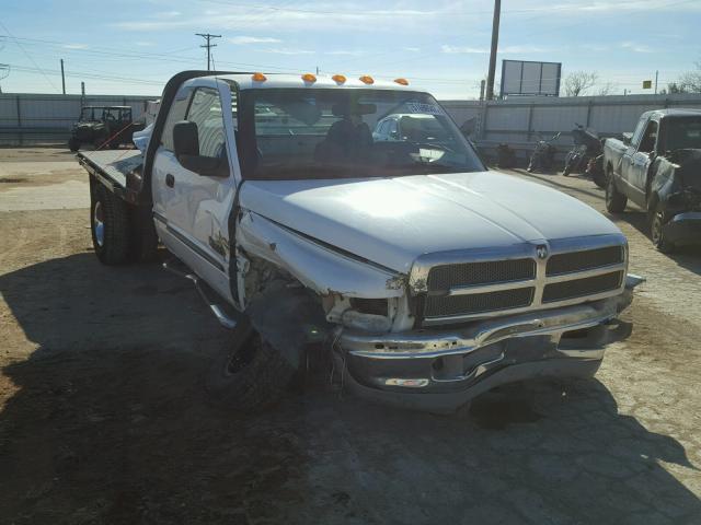 1B7MC336XYJ149001 - 2000 DODGE RAM 3500 WHITE photo 1