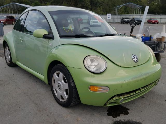 3VWCK21CX1M460256 - 2001 VOLKSWAGEN NEW BEETLE 绿色 照片 1