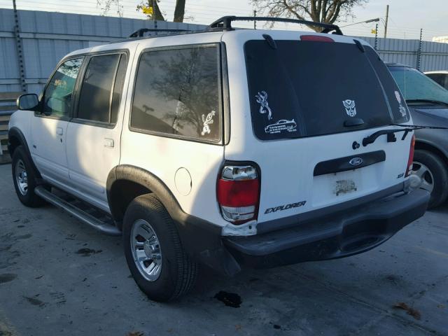 1FMZU32X7XZB70994 - 1999 FORD EXPLORER WHITE photo 3