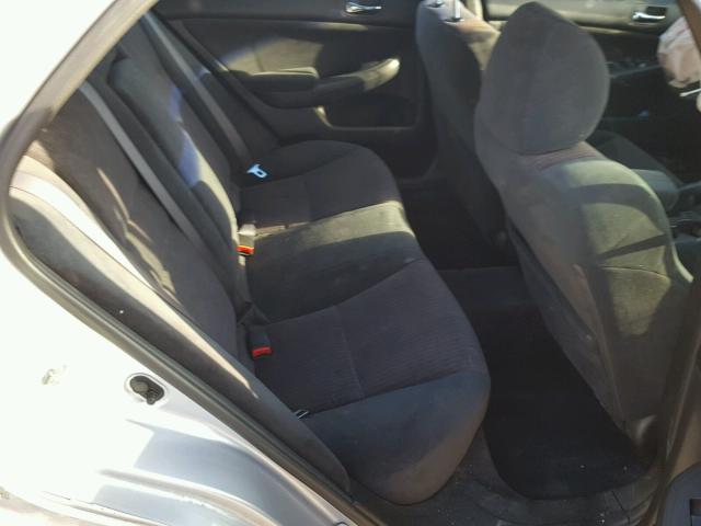 1HGCM56304A007449 - 2004 HONDA ACCORD LX SILVER photo 6