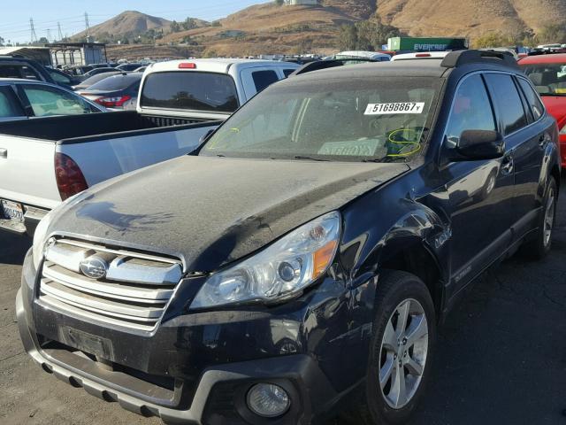 4S4BRBBC8D3229379 - 2013 SUBARU OUTBACK 2. BLUE photo 2