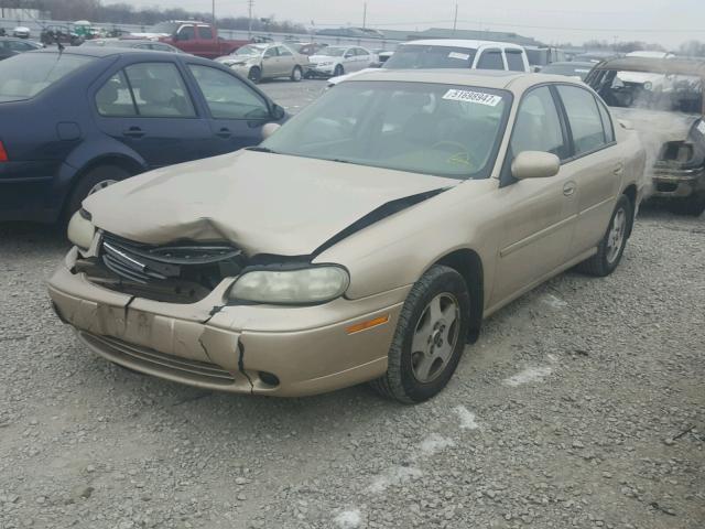 1G1NE52JX2M641851 - 2002 CHEVROLET MALIBU LS TAN photo 2