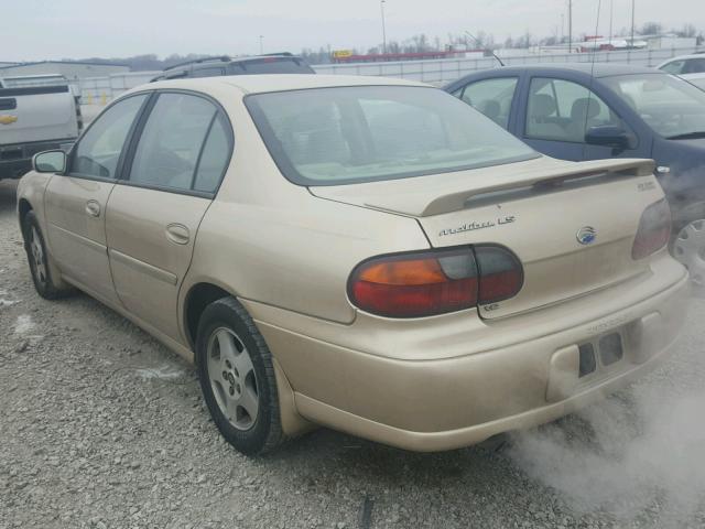 1G1NE52JX2M641851 - 2002 CHEVROLET MALIBU LS TAN photo 3