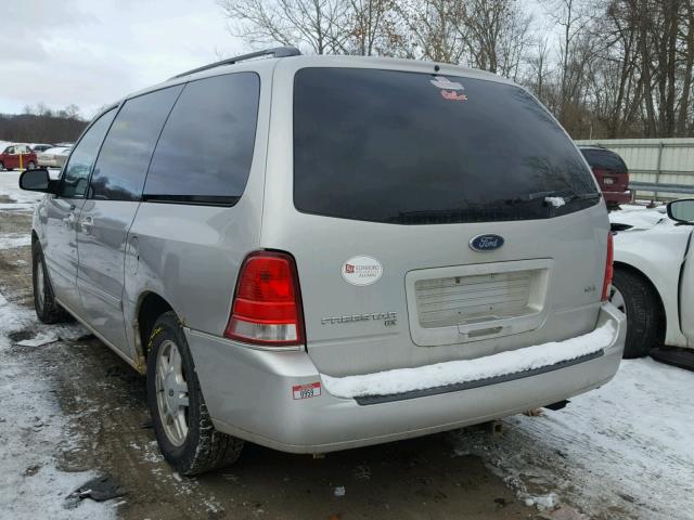 2FMZA52284BA67395 - 2004 FORD FREESTAR S SILVER photo 3