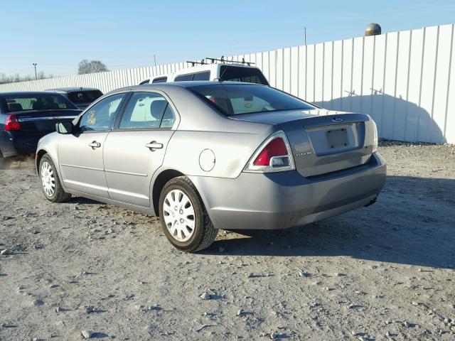 3FAHP06Z57R279112 - 2007 FORD FUSION S GRAY photo 3