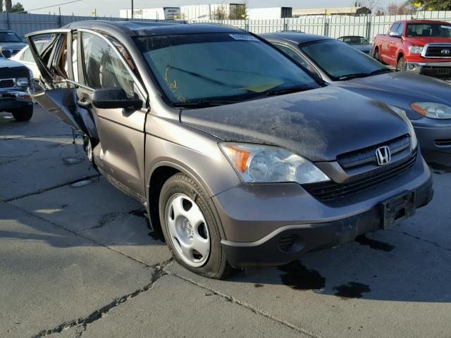 5J6RE38359L013910 - 2009 HONDA CR-V LX GRAY photo 1