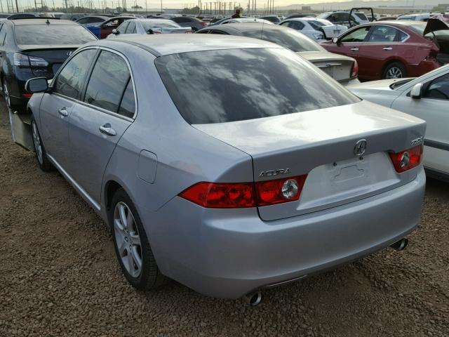 JH4CL96974C030212 - 2004 ACURA TSX SILVER photo 3