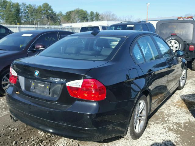 WBAVC93598K039997 - 2008 BMW 328 XI BLACK photo 4