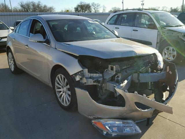 2G4GR5EK9C9174974 - 2012 BUICK REGAL Dorado foto 1