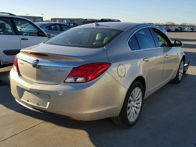 2G4GR5EK9C9174974 - 2012 BUICK REGAL Dorado foto 4