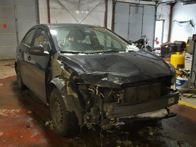 1G1JB5SG1E4152383 - 2014 CHEVROLET SONIC LS 黑色 照片 1