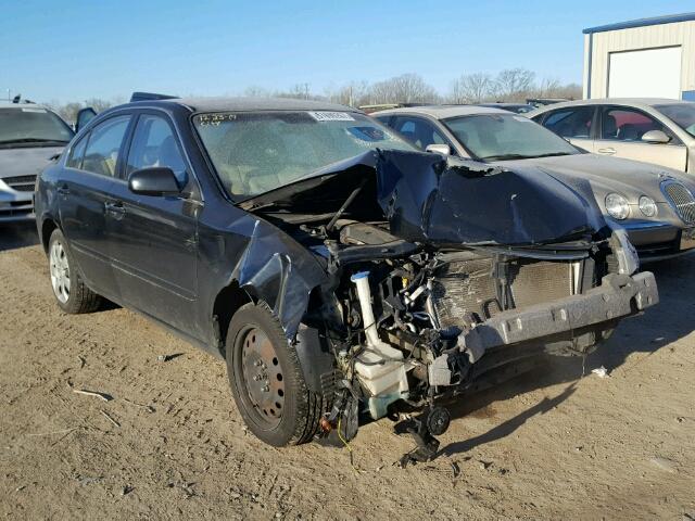 KNAGE123585229136 - 2008 KIA OPTIMA LX BLACK photo 1