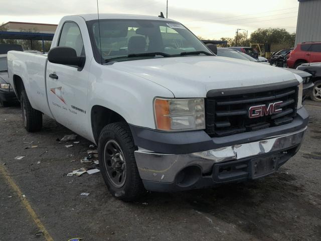 1GTEC14JX7Z526048 - 2007 GMC NEW SIERRA WHITE photo 1