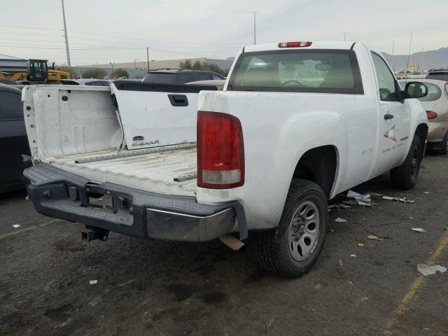 1GTEC14JX7Z526048 - 2007 GMC NEW SIERRA WHITE photo 4