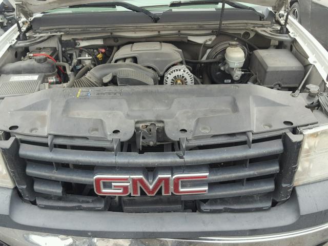 1GTEC14JX7Z526048 - 2007 GMC NEW SIERRA WHITE photo 7