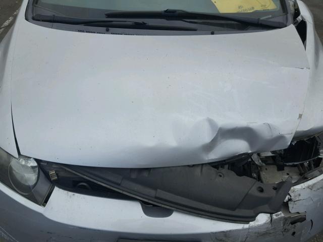 2HGFA16848H303527 - 2008 HONDA CIVIC EX SILVER photo 7