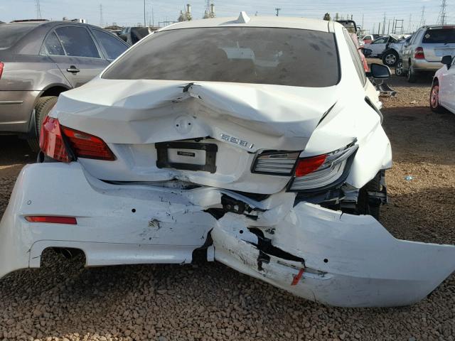 WBA5A5C51FD514560 - 2015 BMW 528 I WHITE photo 9