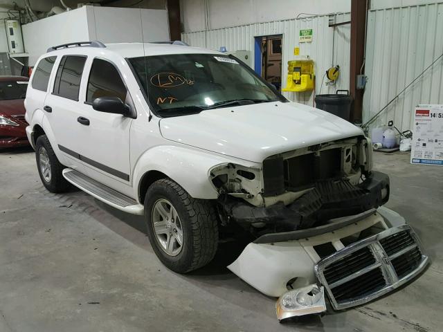 1D4HD48N46F192241 - 2006 DODGE DURANGO SL WHITE photo 1