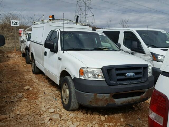 1FTRF12208KC10866 - 2008 FORD F150 WHITE photo 1