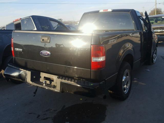 1FTRF12218KE85355 - 2008 FORD F150 BLACK photo 4