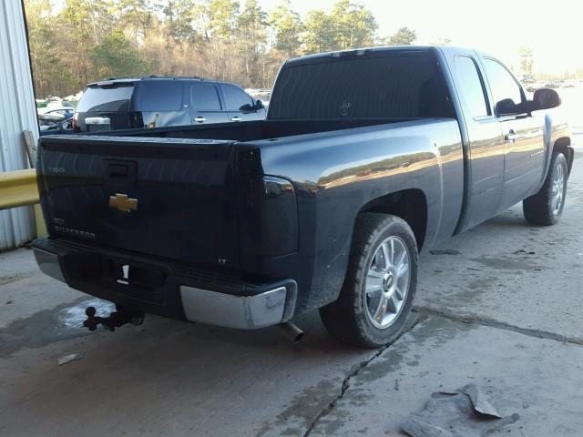 1GCRCSE08CZ122513 - 2012 CHEVROLET SILVERADO BLACK photo 4