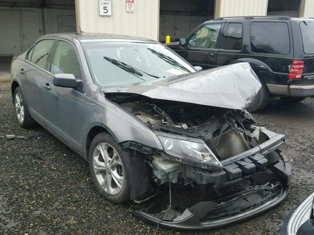 3FAHP0HA8CR398189 - 2012 FORD FUSION SE GRAY photo 1