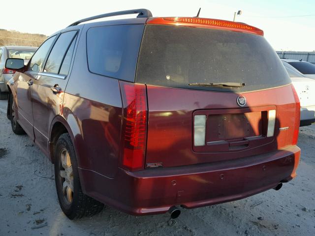 1GYEE637760187288 - 2006 CADILLAC SRX BURGUNDY photo 3