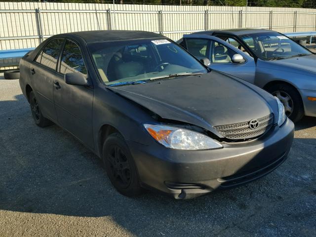 4T1BE32K44U335461 - 2004 TOYOTA CAMRY LE BLACK photo 1