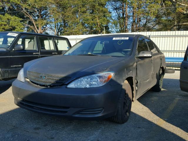 4T1BE32K44U335461 - 2004 TOYOTA CAMRY LE BLACK photo 2