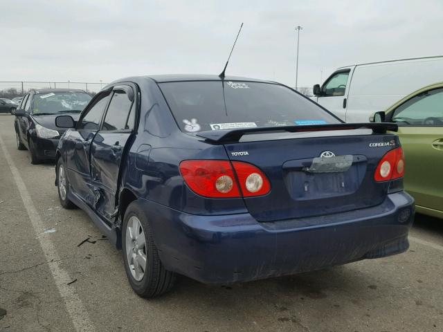 2T1BR32E36C712171 - 2006 TOYOTA COROLLA CE BLUE photo 3