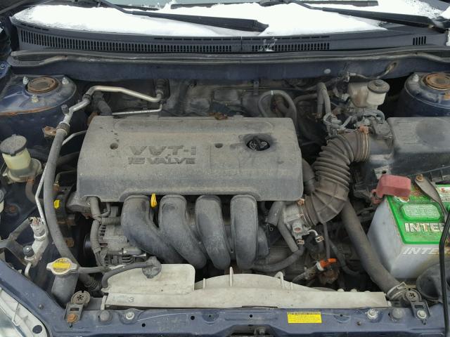 2T1BR32E36C712171 - 2006 TOYOTA COROLLA CE BLUE photo 7